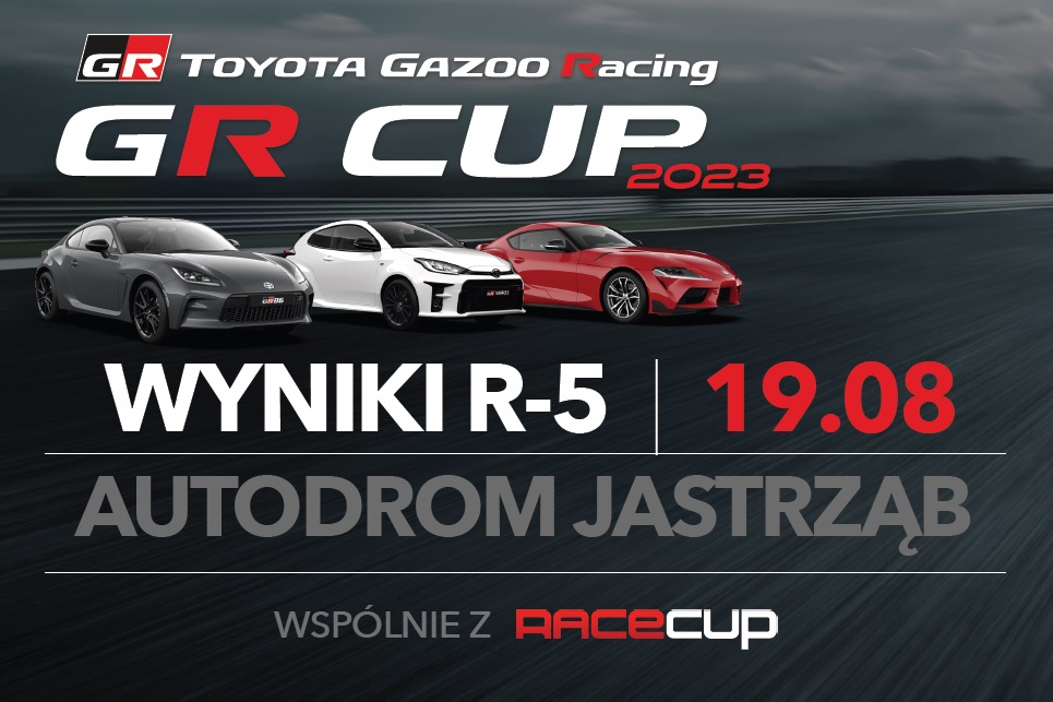 Wyniki 5. rundy TOYOTA GR CUP 2023 na Autodromie Jastrząb - aktualizacja 05.10.2023